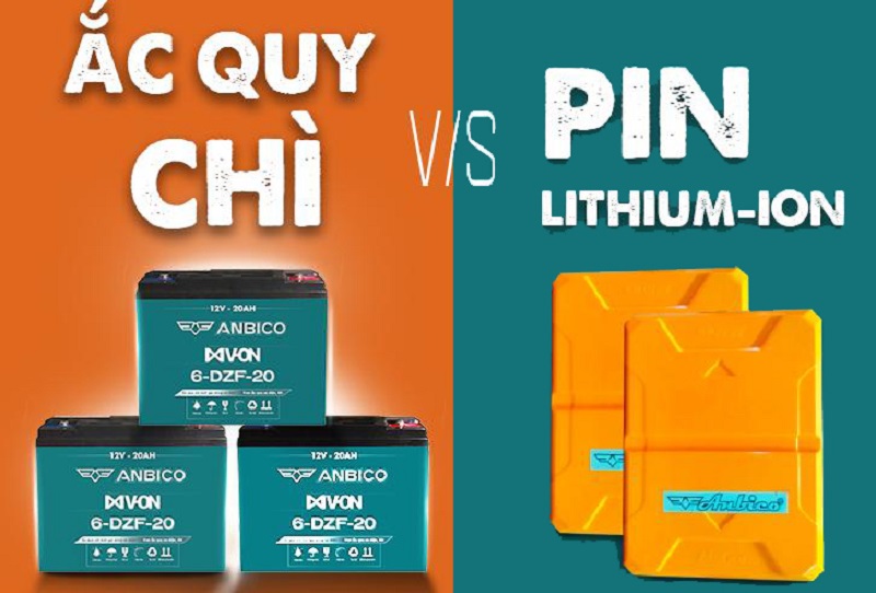 So sánh pin lithium và acquy: Loại nào tốt hơn?